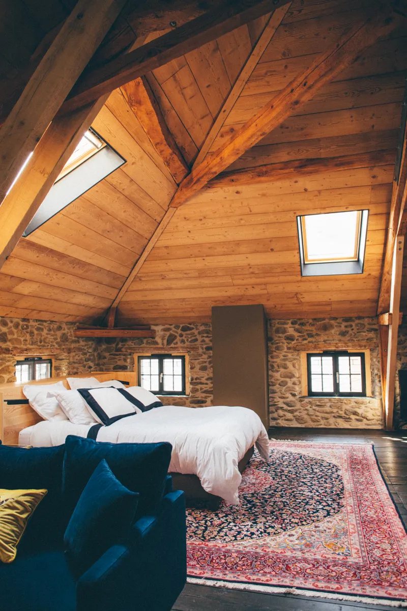 Maison Beaucoup, the Grauby suite under the roof